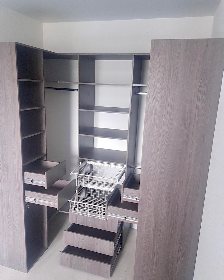 Встроенные шкафы-Встроенный шкаф-гардеробная «Модель 29»-фото4
